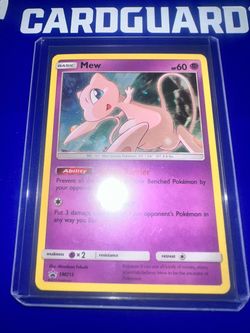 Mew pokemon card