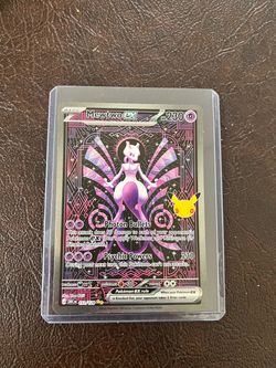 Mewtwo ex SIR Pokemon 30th Celebration