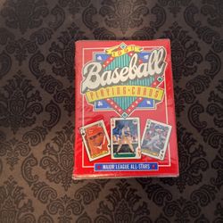 Unopened 1991 Baseball Playing Card Set