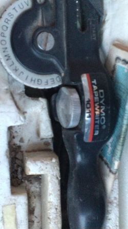 Vintage Dymo 1011 Typewriter Label Maker