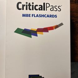 Law School Preprinted flash cards