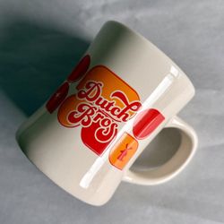 12-oz Retro Dutch  Bros Happy Holidays Mug