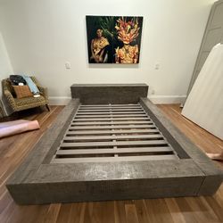 Bed Frame, Restoration Hardware, RH, Queen Bed