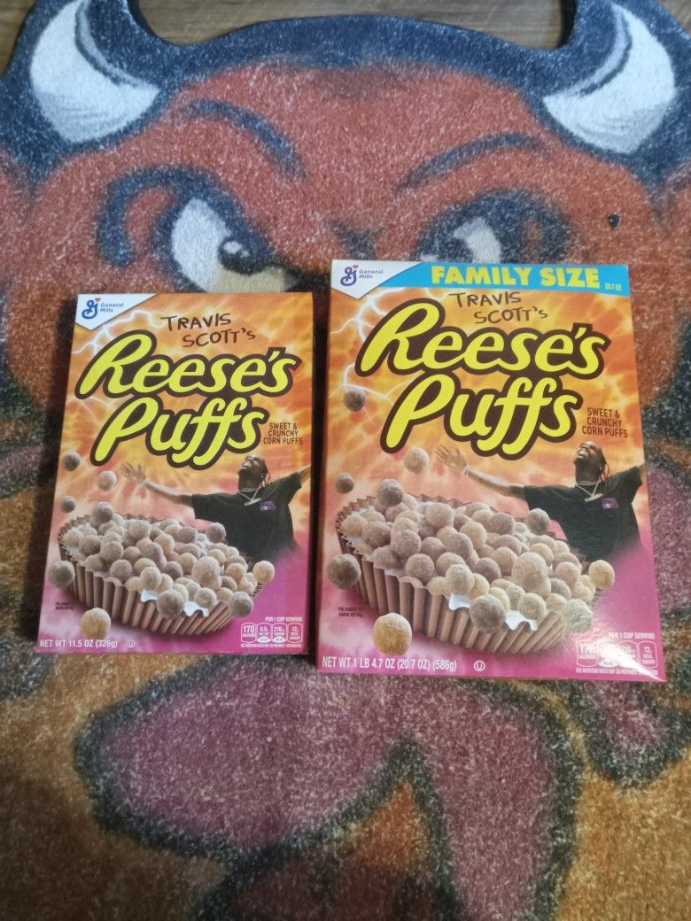 Travis Scott Reeses Puff Cereal (Not For Human Consumption)