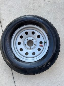 Brand New Trailer Tire-Rim 205/75/15