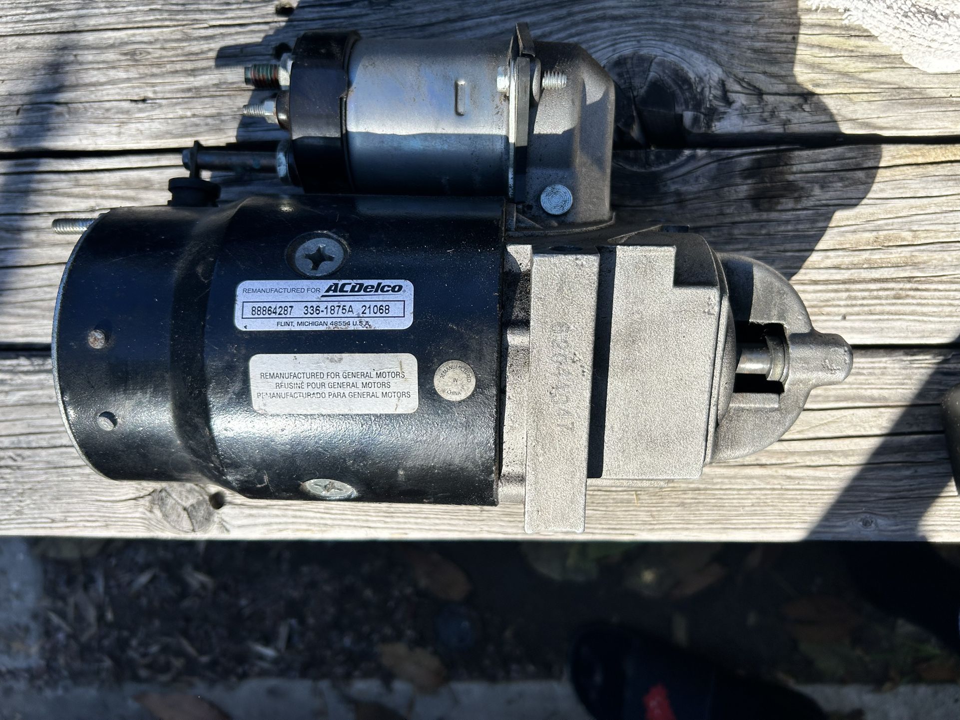 Gm ac delco starter