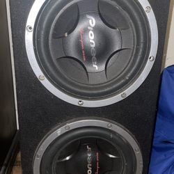 Pioneer Car Base Speakers 10’-12’