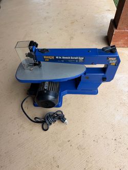 16” in. Bench Scroll Saw 16 AMP. $75