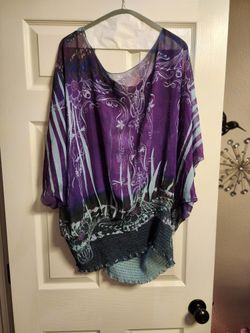 Plus Size Wavy Shorts And Cover Ups $6