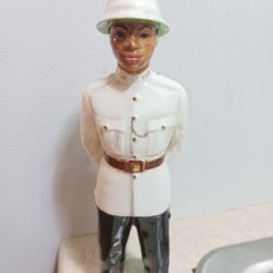 Ceramic Figurine In Uniform 