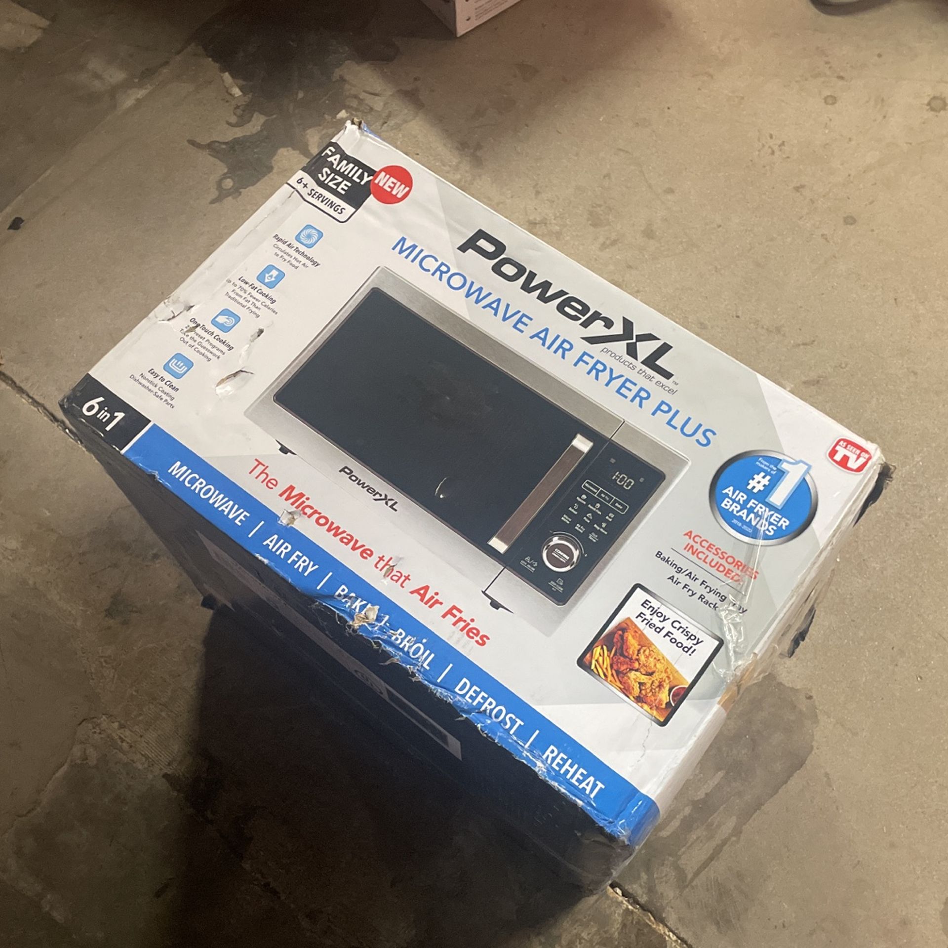 Power XL Microwave Air Fryer Plus