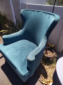 AI Mode
All
Exact matches
Visual matches

4 sites
This item is the Pacific Blue Elliott Wingback Chair originally sold by World Market. 

AptDeco
 +1
