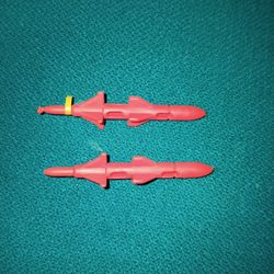 G I Joe Cobra Ferret ATV Missile Parts ( Vintage 1985 )