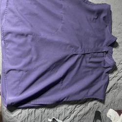 Purple Fig Scrub Set