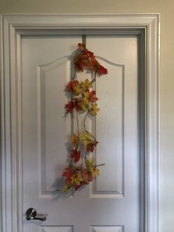 7 ft Triple Color Maple Leaf Garland