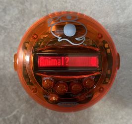 Vintage Radica 20Q 20 Questions Game Electronic Handheld ORANGE RARE HTF