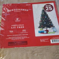 Wondershop Christmas Tree 6ft