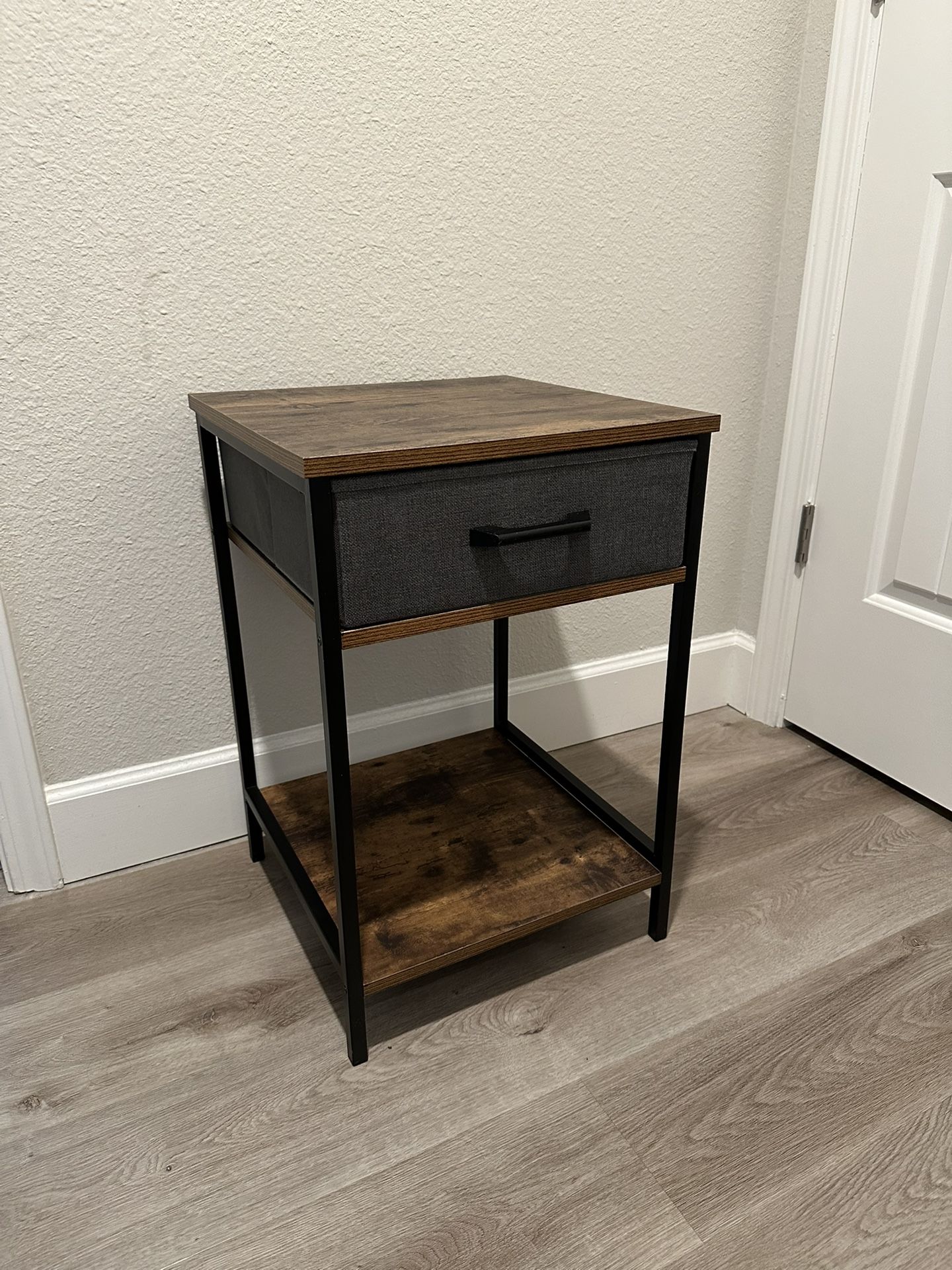 Nightstand - Bedside Table With Drawer