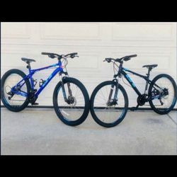 GT Mountain Bikes Size Medium And Large Wheels 27.5 Speeds 24 