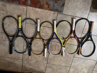 Tennis Rackets For Sale (Please Make Offers)