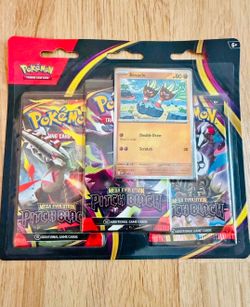 Pokemon TCG: Pitch Black 3-Pack Blister [Binacle] *FACTORY SEALED*