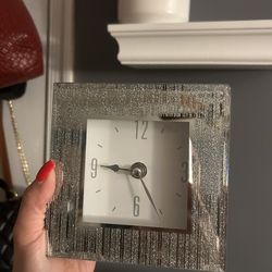 Glass clock