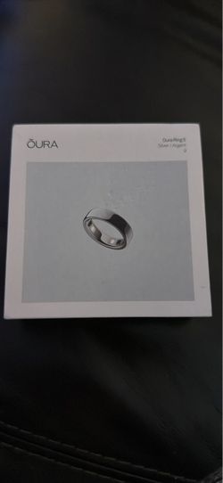 Oura Ring 5 Silver Size 9