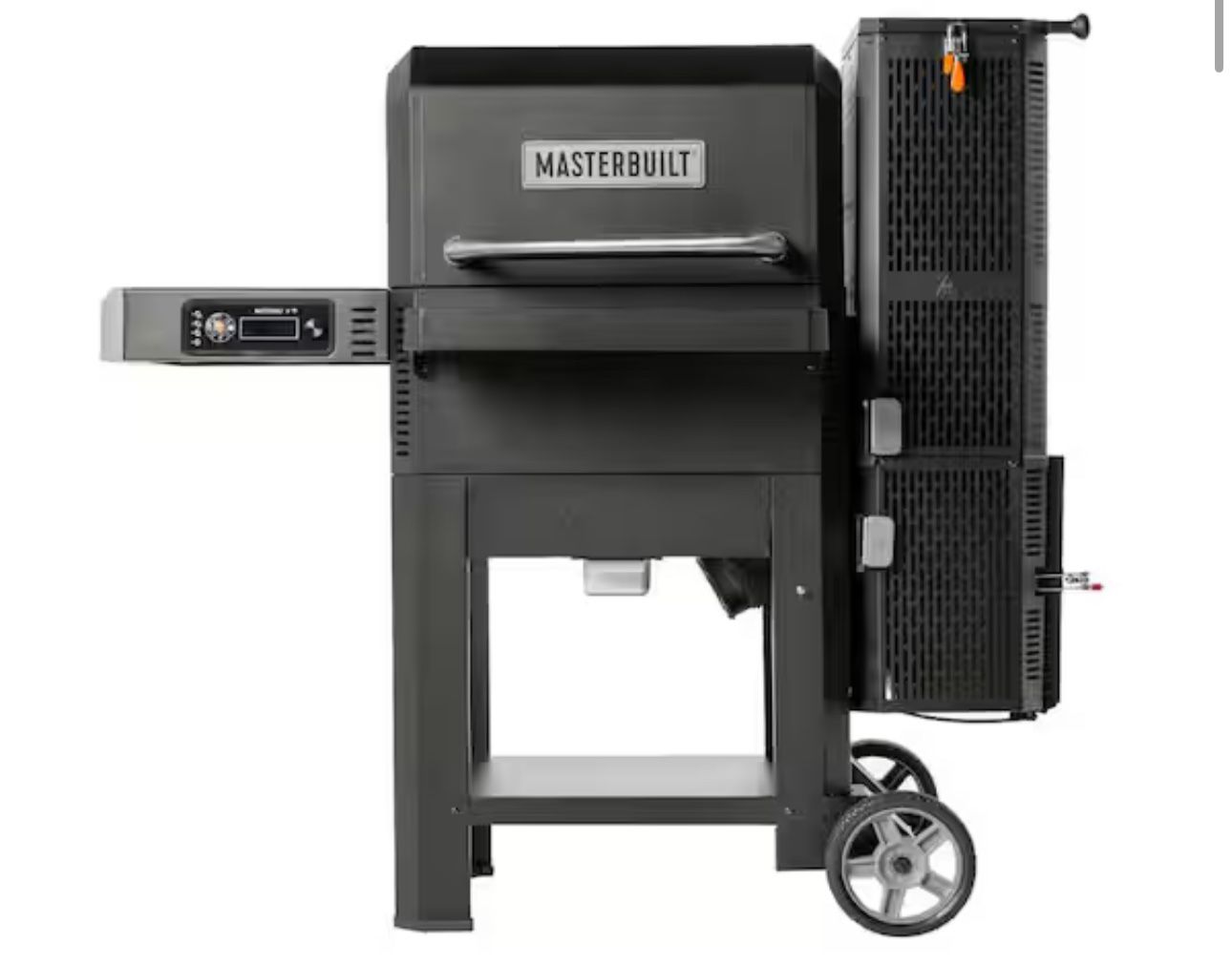 Masterbuilt Gravity Series 600 Digital Wi-Fi Charcoal Grill and Smoker in Black