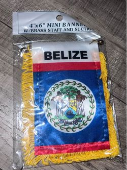 Belize mini car banner