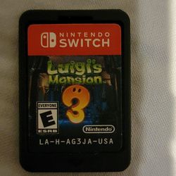 Luigi's Mansion 3 For The Nintendo Switch