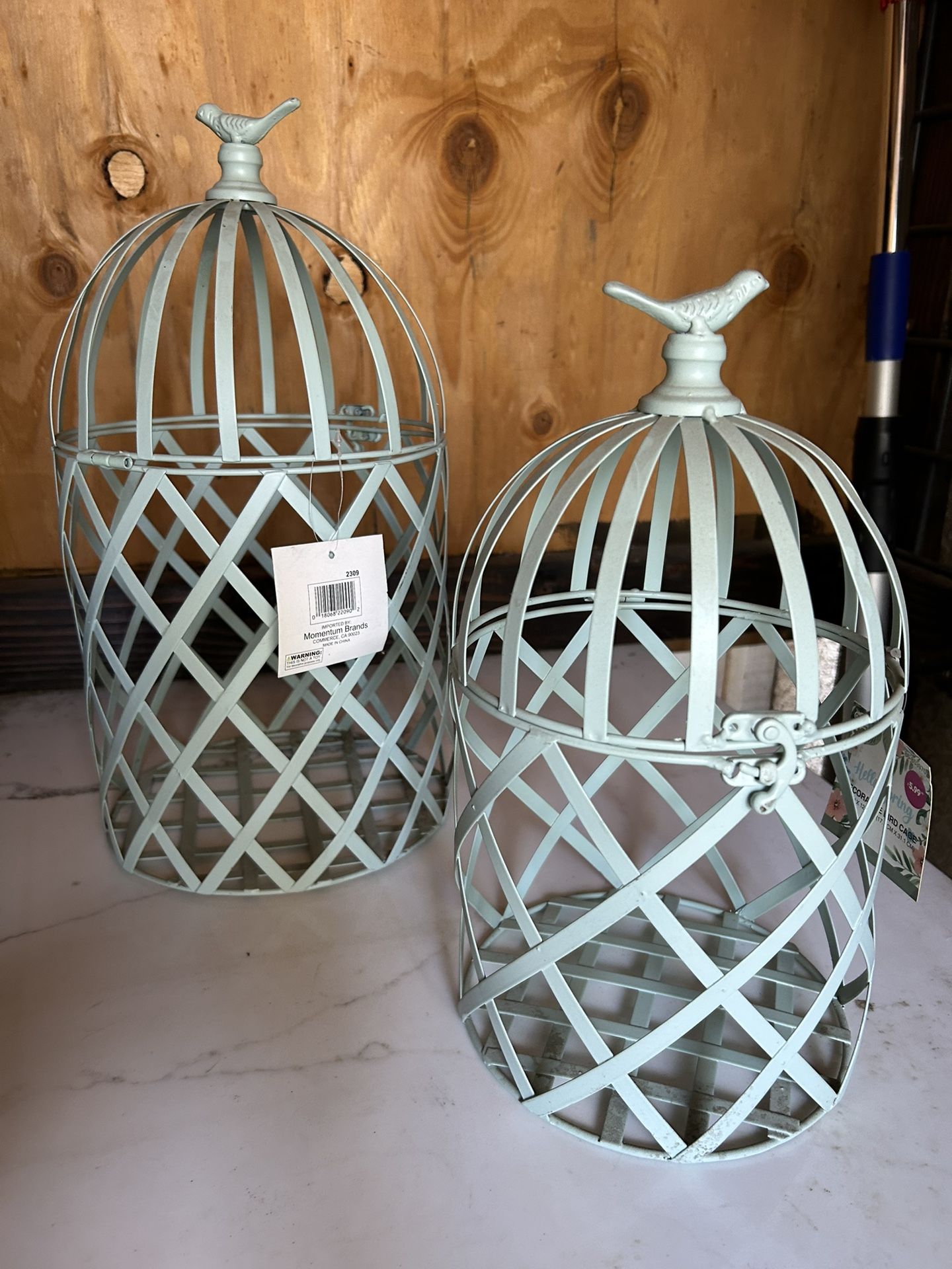 Decorative bird cages