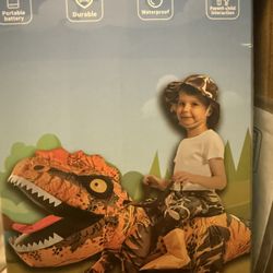 Kids Dinosaur Costume Inflatable 55“