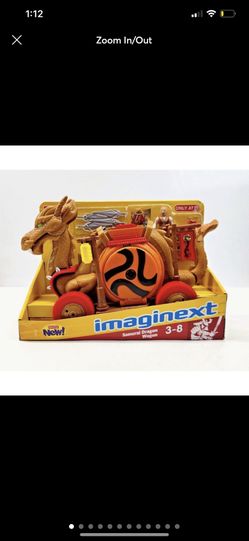 Imaginext Samurai Dragon Wagon (NIB) HTF