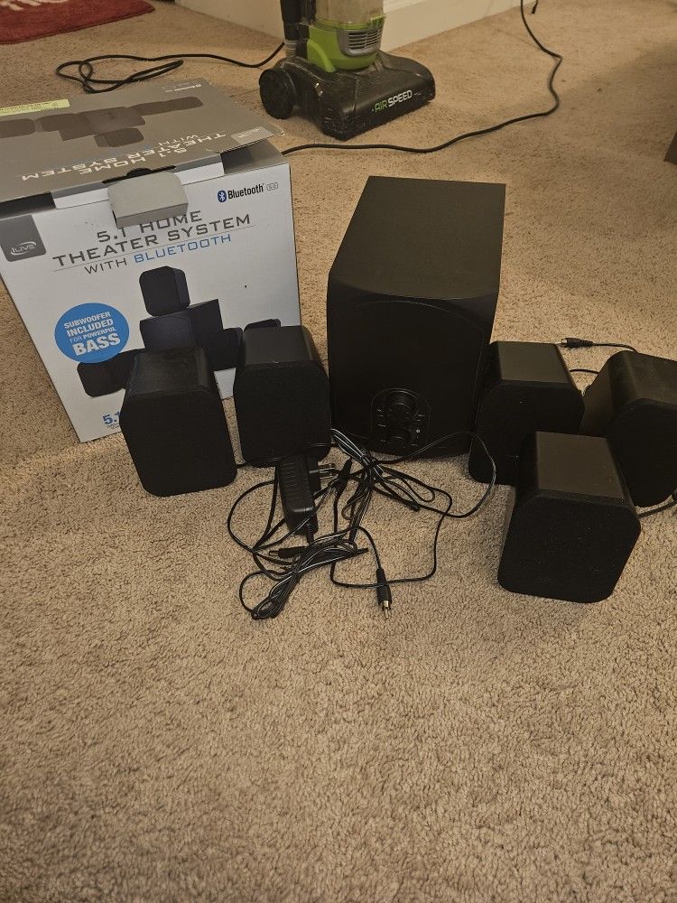 iLive 5.1 Bluetooth Home Theater System