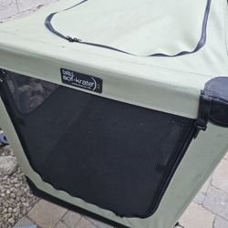 Used Sof-Krate Dog Kennel 