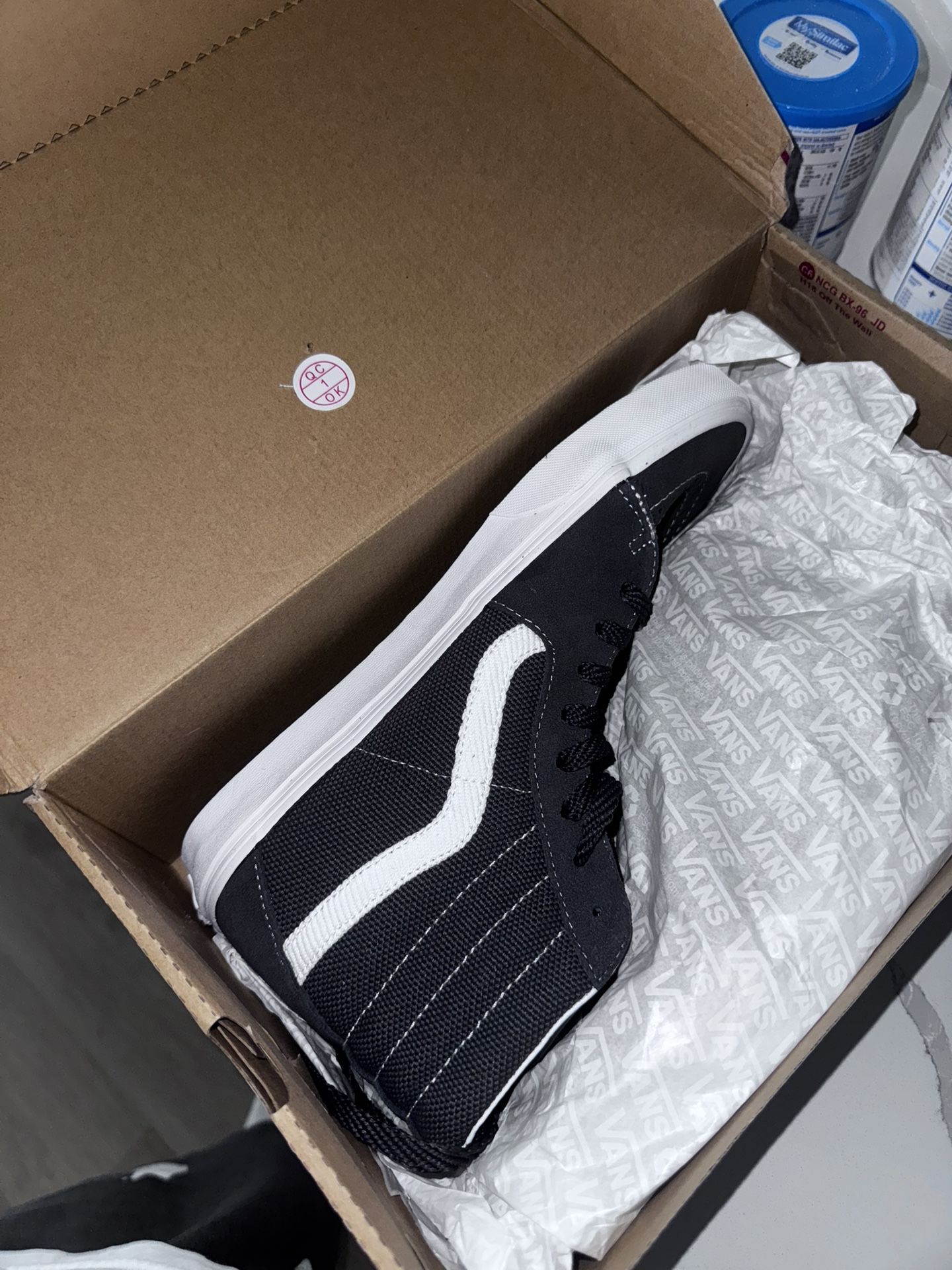 Vans “sk8 Hi” Textured Asphalt