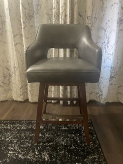 Leather Bar Height Chair $80 OBO