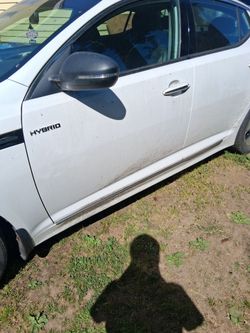 2013 kia optima ex hibrid  car for parts used