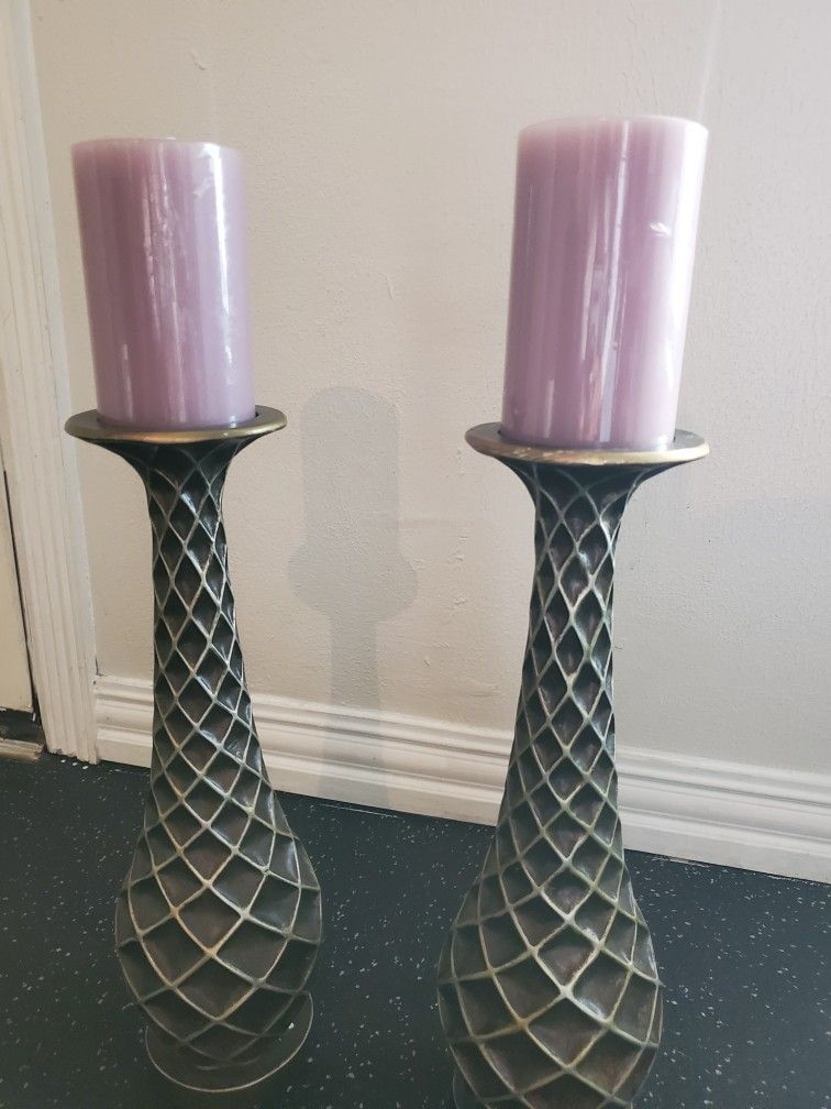 Candle Holders (Includes Candles)
