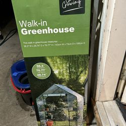 Brand New Walk-In Greenhouse.