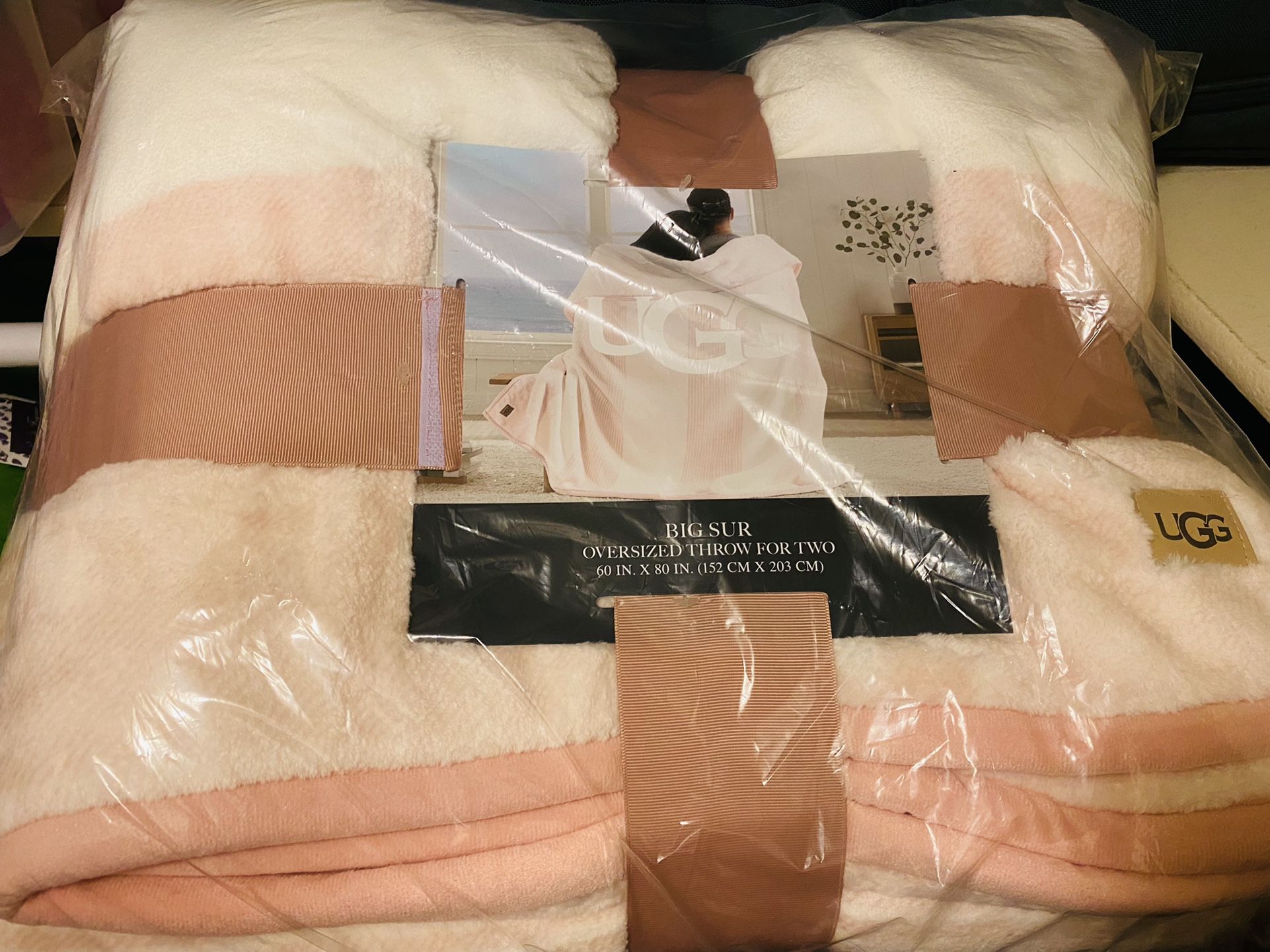 UGG Big Sur Oversized Throw For Two