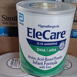 Elecare Formula Hypoallergenic 3 Availables 