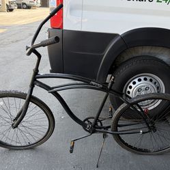 FITO 26” Cruiser Bike Black Clean Frame Ready to Ride