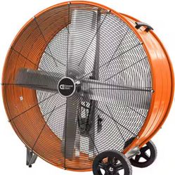 42 in. Heavy Duty 2-Speed Belt Drive Drum Fan
