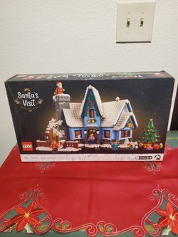 NEW LEGO WINTER VILLAGE SANTA'S  VISIT 