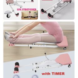 Heavy Duty Leg Stretcher Stretching Machine Split Training Equipment Home Gym