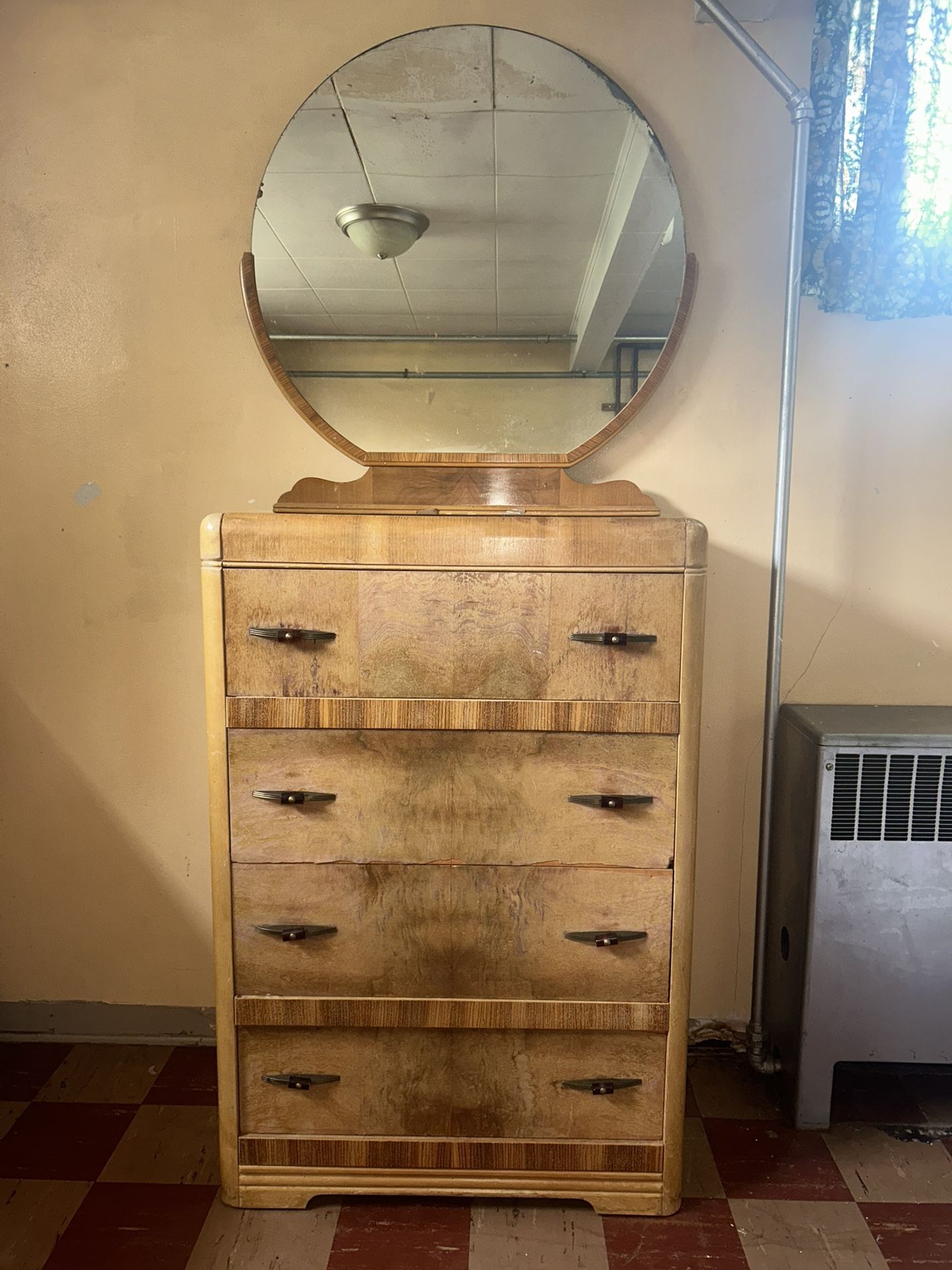 Antique Wooden Dresser