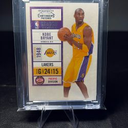 Kobe Bryant Playoff Contenders 