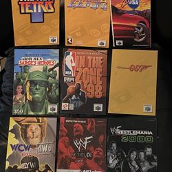 Nintendo N64 Manuals 