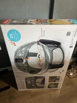 Fisher-price starlight projection, grey, standard size.